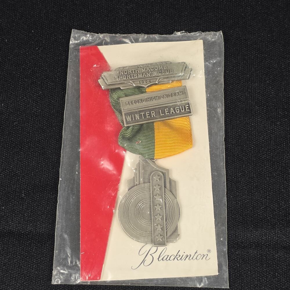 Vintage 1994 North Macomb Sportsman's Club Winter League Second High Team Award